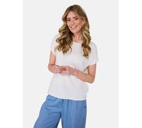 T-Shirt LIEBLINGSSTÜCK "KaristaL", Damen, Gr. 42, 110, sanftes weiß, 80% Viskose, 20% Polyamid, weit, Rundhals, Shirts T-Shirt, mit Viskose-Anteil (46974020-42) 110, sanftes weiß