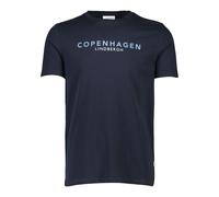 T-Shirt LINDBERGH Gr. XXL, blau (navy 424) Herren Shirts (92902018-XXL) navy 424