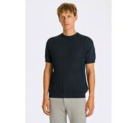 T-Shirt LINDBERGH "T-Shirt Relaxed Fit", Herren, Gr. XXL, navy, Obermaterial: 100% Baumwolle, lässig geschnitten, Rundhals, Shirts T-Shirt (11316953-XXL) navy