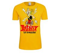 Logoshirt® Asterix le Gaulois I Zaubertrank I Slimfit T-Shirt Print I Damen & Herren I kurzärmlig I gelb I Lizenziertes Originaldesign I Größe XL