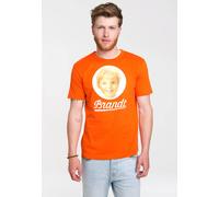 Logoshirt® Brandt Zwieback I Logo I T-Shirt Print I Damen & Herren I kurzärmlig I orange I Lizenziertes Originaldesign I Größe 3XL