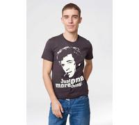 Traktor® Inspector Columbo I Just One More Thing | T-Shirt Print | Damen & Herren | kurzärmlig | dunkelgrau | Lizenziertes Originaldesign | Größe XS