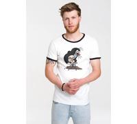 T-Shirt LOGOSHIRT "Der kleine Maulwurf", Herren, Gr. S, bunt, 100% Baumwolle, bedruckt, normal, Rundhals, Shirts T-Shirt, mit Der kleine Maulwurf-Print (90414915-S) bunt