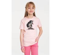 T-Shirt LOGOSHIRT "Der kleine Maulwurf", Mädchen, Gr. 158/164, rosa (hellrosa), 100% Baumwolle, bedruckt, normal, Rundhals, Shirts T-Shirt, mit coolem Print (62598205-158) hellrosa