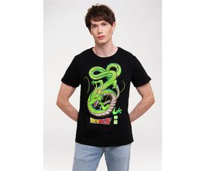 T-Shirt LOGOSHIRT "Dragonball Z - Shenlong", Herren, Gr. L, schwarz, 100% Baumwolle, bedruckt, normal, Rundhals, Shirts T-Shirt, mit lizenziertem Print (87315616-L) schwarz