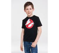 T-Shirt LOGOSHIRT "Ghostbusters", Mädchen, Gr. 176, schwarz, 100% Baumwolle, bedruckt, normal, Rundhals, Shirts T-Shirt, mit lizenziertem Design (50395114-176) schwarz
