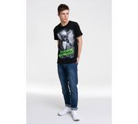 Logoshirt® Gremlins I Monster I Don't Feed Me After Midnight I T-Shirt Print I Damen & Herren I kurzärmlig I schwarz I Lizenziertes Originaldesign I Größe L