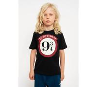T-Shirt LOGOSHIRT "Harry Potter - Hogwarts Express", Mädchen, Gr. 92, schwarz, 100% Baumwolle, unifarben, normal, Rundhals, Shirts T-Shirt, mit lizenziertem Print (65589603-92) schwarz