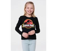 T-Shirt LOGOSHIRT "Jurassic Park Logo" Gr. 164, schwarz Mädchen Shirts (19139357-164) schwarz