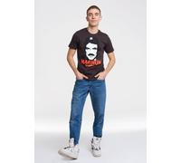 TRAKTOR® I Magnum P.I. | T-Shirt Print | Damen & Herren | kurzärmlig | dunkelgrau | Lizenziertes Originaldesign | Größe XL