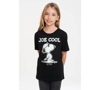 LOGOSH!RT LOGOSHIRT - Comics - Peanuts - Snoopy - Joe Cool - Bio T-Shirt Print - Kinder Schwarz 116