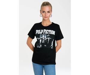 T-Shirt LOGOSHIRT "Pulp Fiction", Damen, Gr. L, schwarz, 100% Baumwolle, bedruckt, normal, Rundhals, Shirts T-Shirt, mit lizenziertem Originaldesign (90747968-L) schwarz