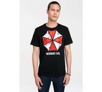 Logoshirt® Resident Evil I Umbrella I T-Shirt Print I Damen & Herren I kurzärmlig I schwarz I Lizenziertes Originaldesign I Größe S