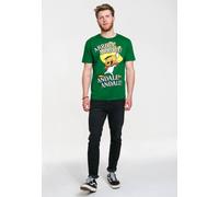 T-Shirt LOGOSHIRT "Speedy Gonzales - Arriba", Herren, Gr. S, grün, 100% Baumwolle, bedruckt, normal, Rundhals, Shirts T-Shirt, mit Speedy Gonzales - Print (71025554-S) grün