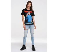 T-Shirt LOGOSHIRT "Star Trek - Dr. McCoy", Damen, Gr. XXL, schwarz, 100% Baumwolle, bedruckt, normal, Rundhals, Shirts T-Shirt, mit lizenziertem Print (42269761-XXL) schwarz