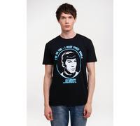 T-Shirt LOGOSHIRT "Star Trek - Spock - Im So Fun", Herren, Gr. L, schwarz, 100% Baumwolle, bedruckt, normal, Rundhals, Shirts T-Shirt, mit witzigem Spock-Print (75565952-L) schwarz