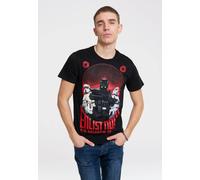 T-Shirt LOGOSHIRT "Star Wars - Galactic Empire", Herren, Gr. XL, schwarz, 100% Baumwolle, bedruckt, normal, Rundhals, Shirts T-Shirt, mit Star Wars-Motiv (85039165-XL) schwarz