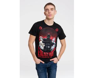 T-Shirt LOGOSHIRT "Star Wars - Galactic Empire", Jungen, Gr. XL, schwarz, 100% Baumwolle, bedruckt, normal, Rundhals, Shirts T-Shirt, mit Star Wars-Motiv (85039165-XL) schwarz
