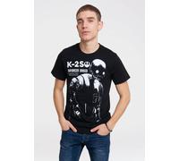 LOGOSH!RT LOGOSHIRT - Star Wars - Rogue One - K-2SO - Organic T-Shirt Schwarz S