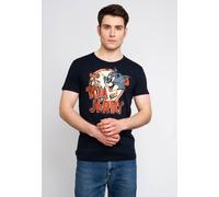 T-Shirt LOGOSHIRT "Tom & Jerry - Logo", Damen, Gr. M, blau, 100% Baumwolle, bedruckt, normal, Rundhals, Shirts T-Shirt, mit Tom & Jerry-Print (54749147-M) blau