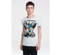 T-Shirt LOGOSHIRT "X-Men", Damen, Gr. S, bunt, 100% Baumwolle, bedruckt, normal, Rundhals, Shirts T-Shirt, mit großem Front-Print (56331713-S) bunt