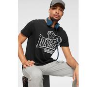 T-Shirt LONSDALE "LANGSETT" Gr. L (52/54), schwarz Herren Shirts (680520-L) schwarz