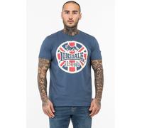 Lonsdale Herren T-Shirt Normale Passform LUNKLET XL, Navy/Ecru/Red
