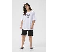 KAFFE CURVE T-Shirt KCviola M, Optical White