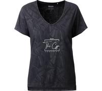 T-Shirt LPO "Damen T-Shirt Rachel", Damen, Gr. 40/42 (M), schwarz, Wirkware: Jersey - 65% PES, 35% CO, Shirts T-Shirt (67410709-42)