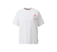 Oversize-Shirt mit Rückenprint M weiß 2180410.01D0.M