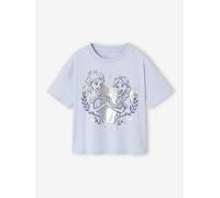 T-Shirt Mädchen Anna & Elsa Disney DIE EISKÖNIGIN himmelblau Gr. 140