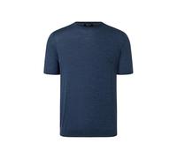 T-Shirt MAERZ MUENCHEN "Maerz Muenchen 402900 T-Shirt Herren Bekleidung", Herren, Gr. 52, blau, 100% Wolle (Merino), Shirts T-Shirt (24850855-52) blau
