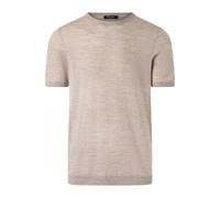 T-Shirt MAERZ MUENCHEN "Maerz Muenchen 402900 T-Shirt Herren Bekleidung", Herren, Gr. 56, beige, 100% Wolle (Merino), Shirts T-Shirt (59643352-56) beige