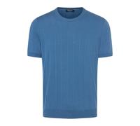T-Shirt MAERZ MUENCHEN "Maerz Muenchen 461200 T-Shirt Herren Bekleidung", Herren, Gr. 58, blau, 100% Baumwolle, Shirts T-Shirt (44803367-58) blau