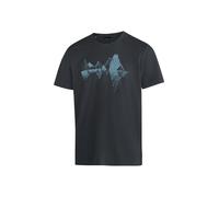 T-Shirt MAIER SPORTS "Tilia Pique M", Herren, Gr. XXL, schwarz, 100% Polyester, Rundhals, Shirts T-Shirt, Herren Kurzarmshirt, leichtes Sommer Funktionsshirt, Rundhals, Reg Fit (86546042-XXL) schwarz