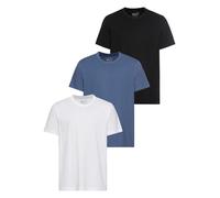 T-Shirt MAN'S WORLD "neue Farben", Damen, Gr. 56/58 (XL), blau (weiß, jeansblau, schwarz), Single Jersey, Obermaterial: 100% Baumwolle. Obermaterial weiß: 100% Baumwolle, unifarben, Basic, normal, Run