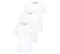 T-Shirt MAN'S WORLD "neue Farben", Herren, Gr. 72/74 (5XL), weiß, Single Jersey, Obermaterial: 100% Baumwolle, unifarben, Basic, normal, Rundhals, normaler Saum, Shirts T-Shirt, Kurzarm, unifarben, Ru