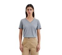 T-Shirt MARC O'POLO "aus Baumwolle-Viskose-Mix", Damen, Gr. XL, m823, Obermaterial: 52% Baumwolle, 48% Viskose, unifarben, Basic, skinny fit, V-Ausschnitt, normaler Saum, Shirts T-Shirt (89947159-XL)