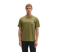 T-Shirt MARC O'POLO "aus Bio-Baumwolle", Jungen, Gr. M, fresh seaweed, Obermaterial: 100% Baumwolle, unifarben, Basic, loose fit, Rundhals, normaler Saum, Shirts T-Shirt (51067005-M) fresh seaweed