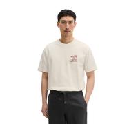 T-Shirt MARC O'POLO "aus Bio-Baumwolle", Jungen, Gr. XXL, silky weiß, Obermaterial: 100% Baumwolle, unifarben, Basic, loose fit, Rundhals, normaler Saum, Shirts T-Shirt (83756116-XXL) silky weiß