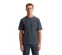 T-Shirt MARC O'POLO "aus hochwertiger Bio-Baumwolle", Herren, Gr. XS, blau (schwarz navy), Obermaterial: 100% Baumwolle, unifarben, Basic, Basic, Rundhals, normaler Saum, Shirts T-Shirt (16841520-XS)