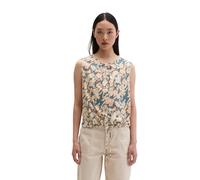 T-Shirt MARC O'POLO "aus leichtem Single Jersey", Damen, Gr. L, medium blau, Obermaterial: 100% Baumwolle, bedruckt, Basic, loose fit, Rundhals, Shirts T-Shirt (98916903-L) medium blau
