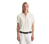 T-Shirt MARC O'POLO "aus LENZING™ ECOVERO™", Damen, Gr. XS, weiß (m152), Obermaterial: 94% Viskose, 6% Elasthan, unifarben, relaxed fit, normaler Saum, Shirts T-Shirt (64061301-XS) m152
