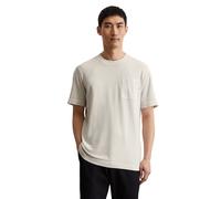T-Shirt MARC O'POLO "aus mittelschwerem Bio-Baumwoll-Jersey", Herren, Gr. S, grau (misty grau), Obermaterial: 100% Baumwolle, unifarben, Basic, regular fit, Rundhals, Shirts T-Shirt (77186508-S) misty