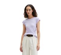 T-Shirt MARC O'POLO "aus Organic Cotton", Damen, Gr. L, dusty lavender, Obermaterial: 100% Baumwolle, unifarben, Basic, slim fit, Rundhals, Shirts T-Shirt (27550842-L) dusty lavender