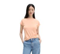 T-Shirt MARC O'POLO "aus Organic Cotton", Damen, Gr. M, soft peach, Obermaterial: 100% Baumwolle, unifarben, regular fit, Rundhals, Shirts T-Shirt (48698231-M) soft peach