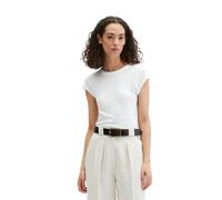 T-Shirt MARC O'POLO "aus Organic Cotton", Damen, Gr. XS, grau weiß, Obermaterial: 100% Baumwolle, unifarben, Basic, slim fit, Rundhals, Shirts T-Shirt (37215930-XS) grau weiß