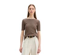 Marc O'Polo Regular Fit T-Shirt aus reiner Baumwolle in Mittelbraun, Größe XXL
