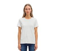 T-Shirt MARC O'POLO "T-shirt, short sleeve, round neck", Damen, Gr. S, blau (manic midnight), Single Jersey, Obermaterial: 100% Baumwolle, Rundhals, Shirts T-Shirt (36377008-S) manic midnight