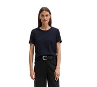 Marc O'Polo T-Shirt mit Rundhalsausschnitt in Marineblau, Größe XS